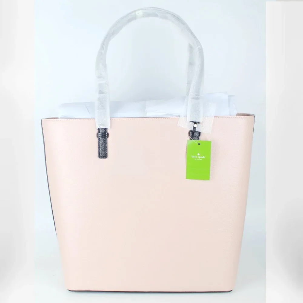 NWT Kate Spade Color Block Leather Tote Bag